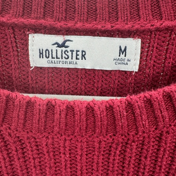 HOLLISTER red sweater - Picture 3 of 5